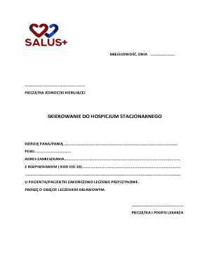 Hospice Referral Form