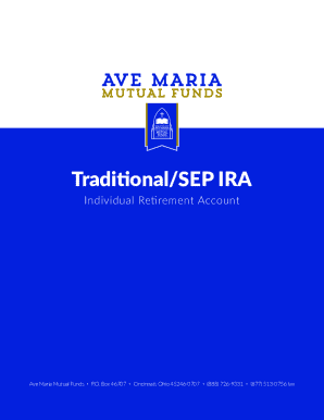 Traditional/SEP IRA Application Form