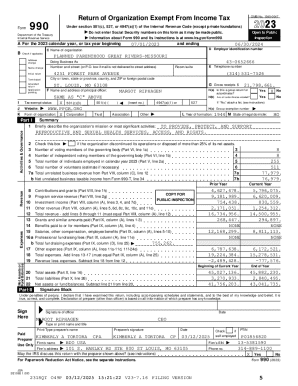 IRS Form 990 2023