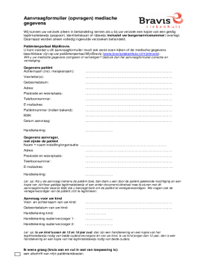 Medical Records Request Form