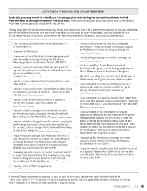 Medicare Advantage Enrollment Form