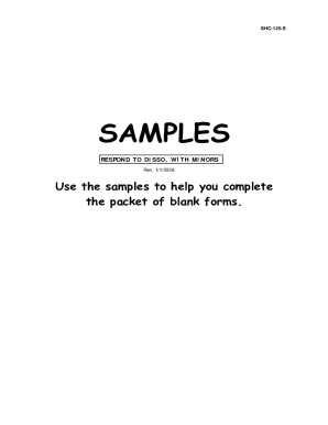 California Response to Divorce or Legal Separation Form FL-120