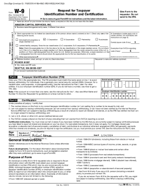 IRS Form W-9