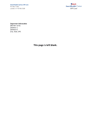 Medicare Advantage Disenrollment Form