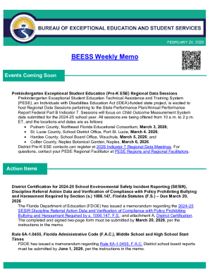 Florida ESE Parent Survey 2025-26