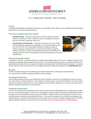 Commuter Benefit Election Form