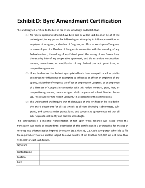 Non-Collusion Affidavit of Vendor