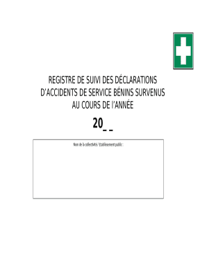 French Workplace Accident Register
