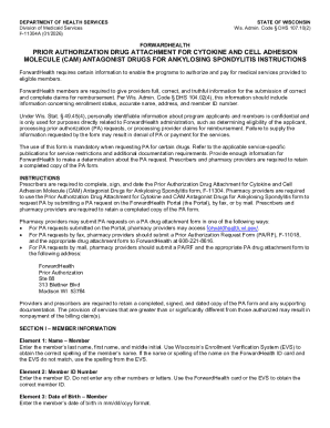 Prior Authorization Drug Attachment for Cytokine and CAM Antagonist Drugs