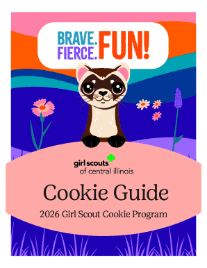 2026 Girl Scout Cookie Program Guide