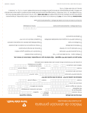 Missouri PCP Change Request Form