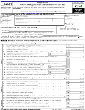 Form 990-EZ 2024