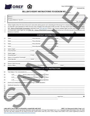 Residential Sale Agreement