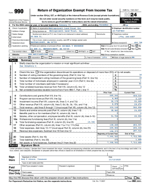 IRS Form 990 2024