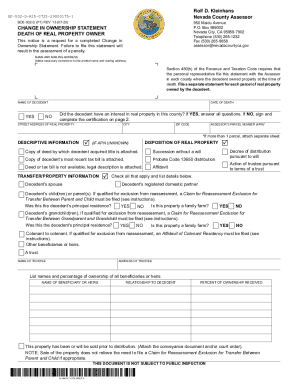 El Dorado County: BOE-502-D - CA Assessors Association