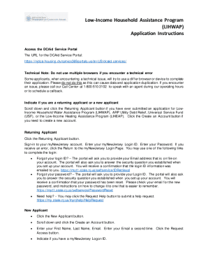 Low-Income Household Water Assistance Program Application