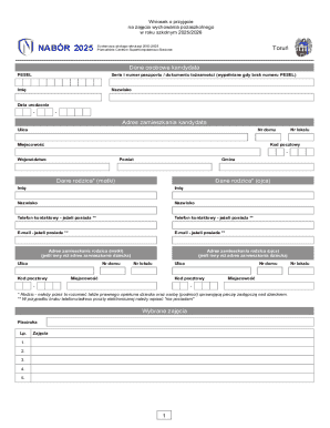 Application for Extracurricular Education Activities