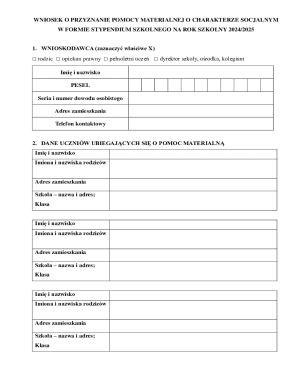 School Grant Application Form