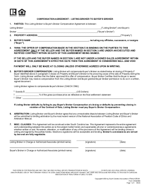 Listing Broker to Buyer's Broker Compensation Agreement