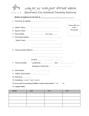 Job Application Form