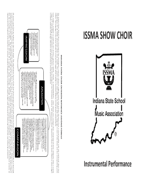 Indiana Show Choir Judging Form