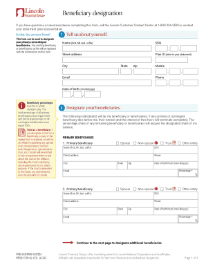 Beneficiary Designation Form