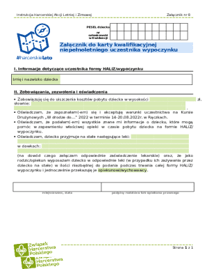 Harcerska Akcja Letnia i Zimowa Form