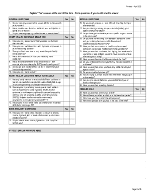 MSHSAA Medical Eligibility Form