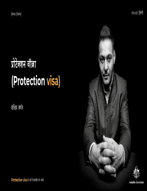 Protection Visa Application