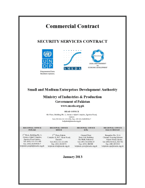 Security Services Contract