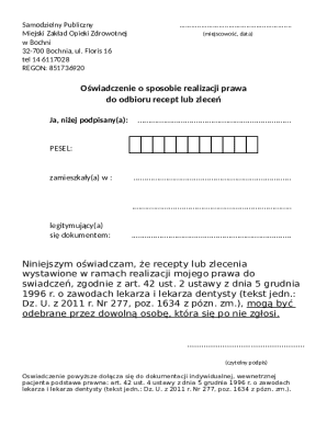 Healthcare Consent Form