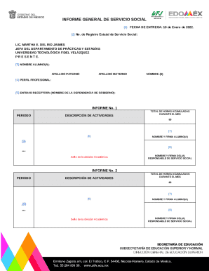 General Social Service Report