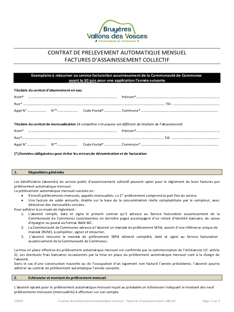 Remplissable en ligne La Communaut de Communes des deux Valles Vertes ...