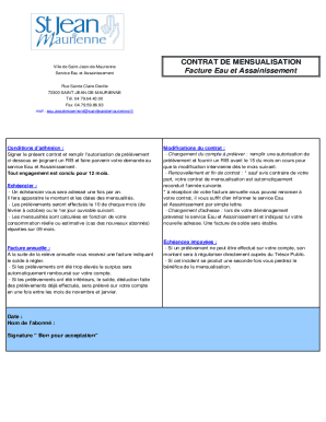 Saint-Jean-de-Maurienne Water and Sewer Contract