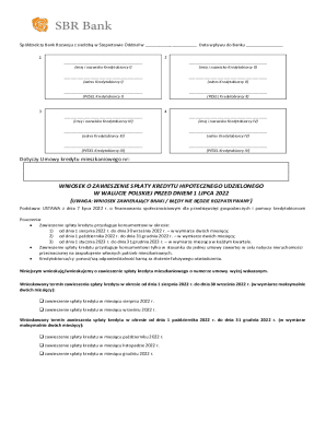 Mortgage Payment Suspension Request