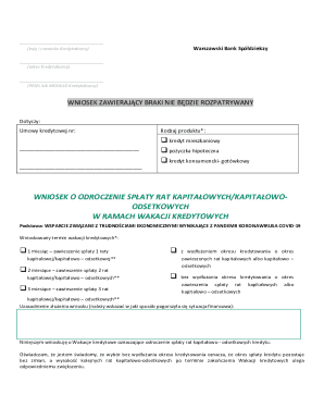 Loan Payment Deferral Application