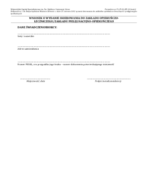 Poland Healthcare Referral Request Form