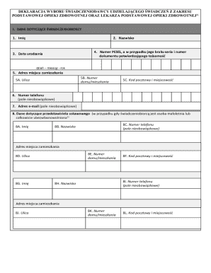 Healthcare Form