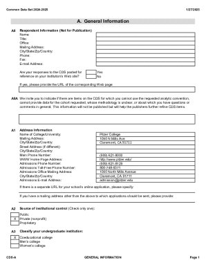 Common Data Set 2024-2025