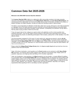 Common Data Set 2025-2026