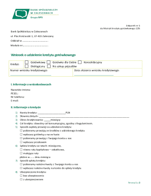 Bank Loan Application Form
