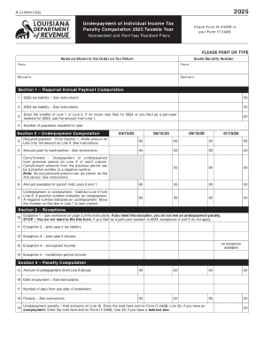 R-210NR: Underpayment of Individual Income Tax Penalty ...