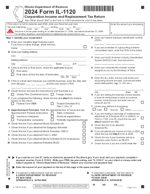 Illinois Form IL-1120
