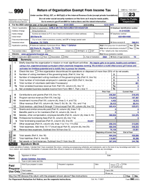 IRS Form 990 2023