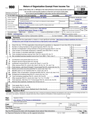 IRS Form 990 2023