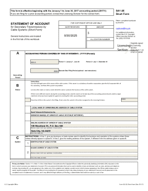 US Copyright Office Form SA1-2E