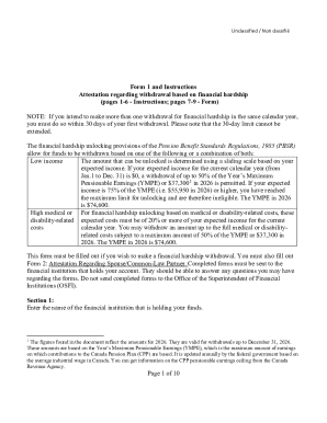 Attestation Regarding Withdrawal Based on Financial Hardship