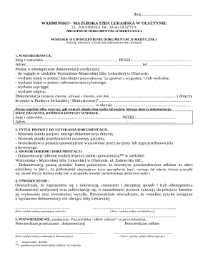 Medical Records Request Form