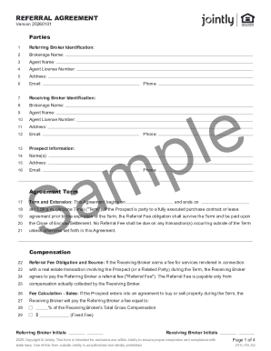 Arizona Referral Agreement