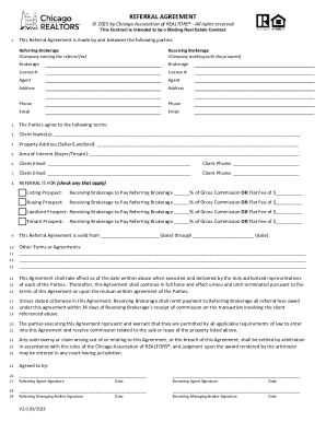 Referral Agreement